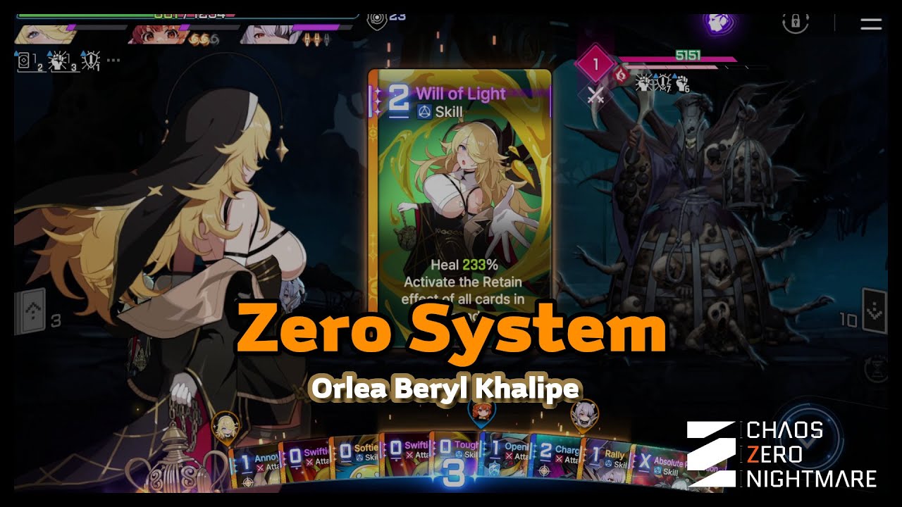 Zero System Run - Orlea Beryl Khalipe - Chaos Zero Nightmare