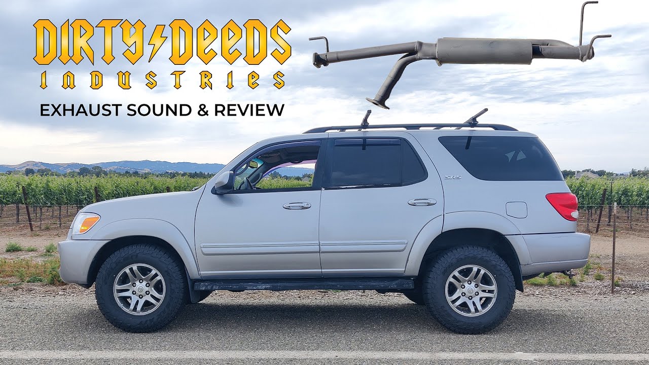 1st Gen Sequoia Dirty Deeds Industries Exhaust sound & Review