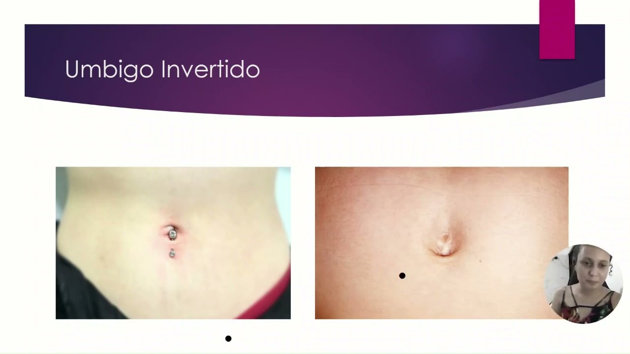 Anatomia do Umbigo para cada piercing