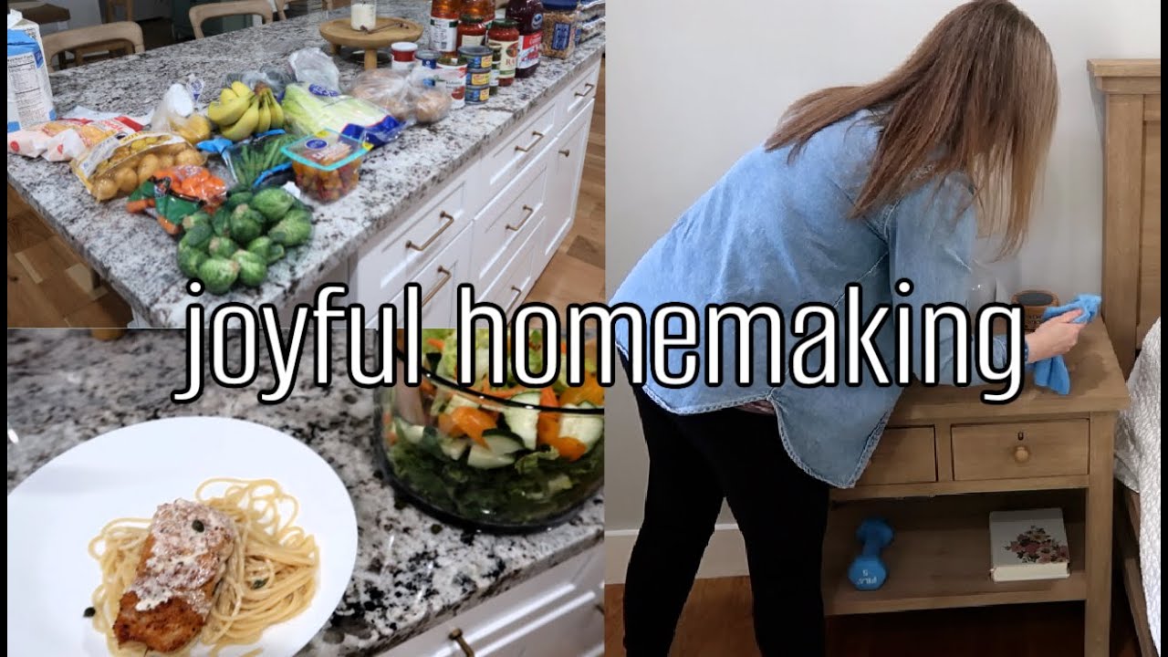 HOMEMAKING WEEK IN MY LIFE | WW update, cooking, cleaning, grocery haul | simple joy filled living