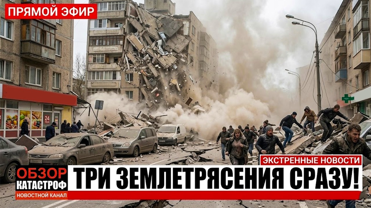 КАТАСТРОФА в Турции! Землетрясение в Денизли: люди в ПАНИКЕ бегут на улицы!