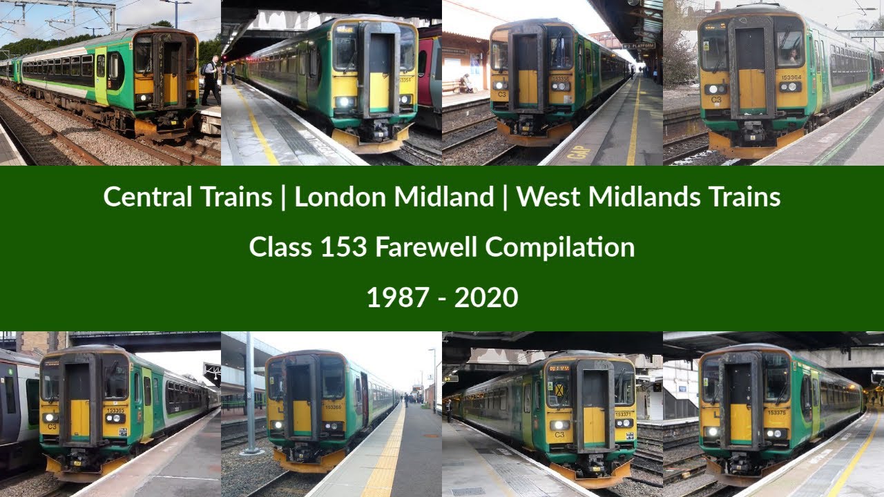 Thank You and Farewell to Class 153's in the West Midlands
