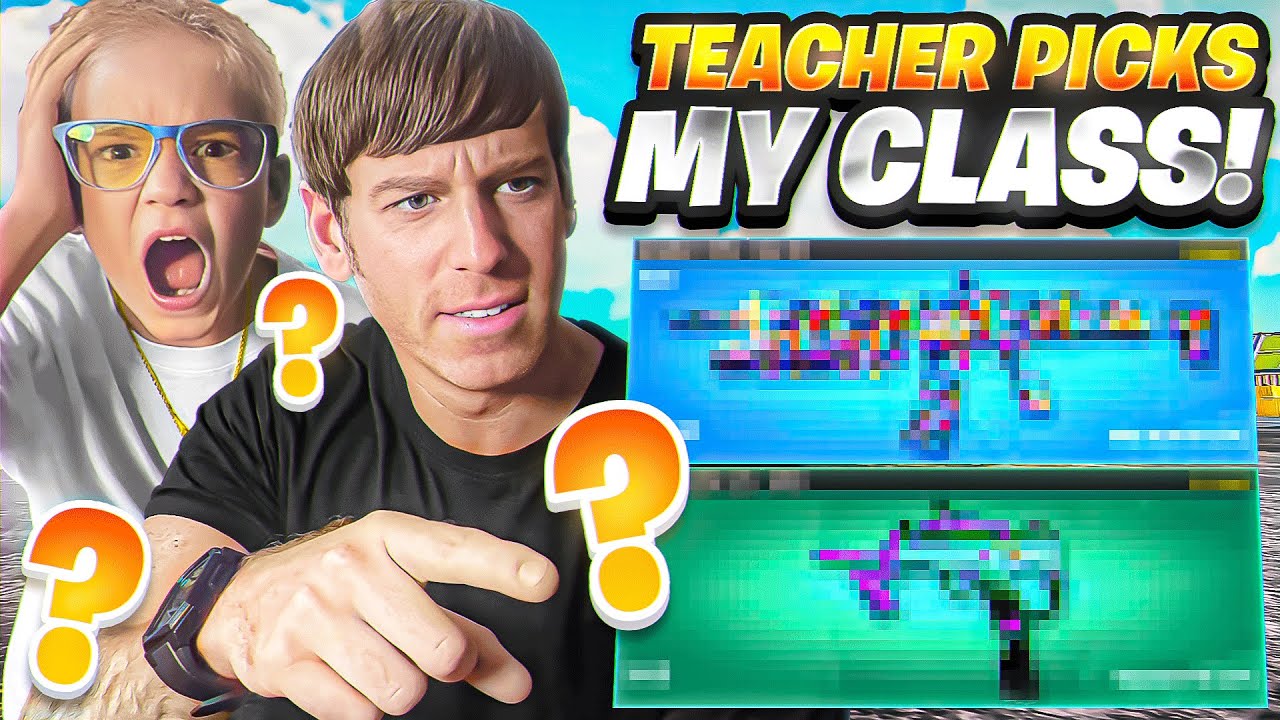 Warzone, but My Teacher Builds MY Class! *Meta Maybe?*