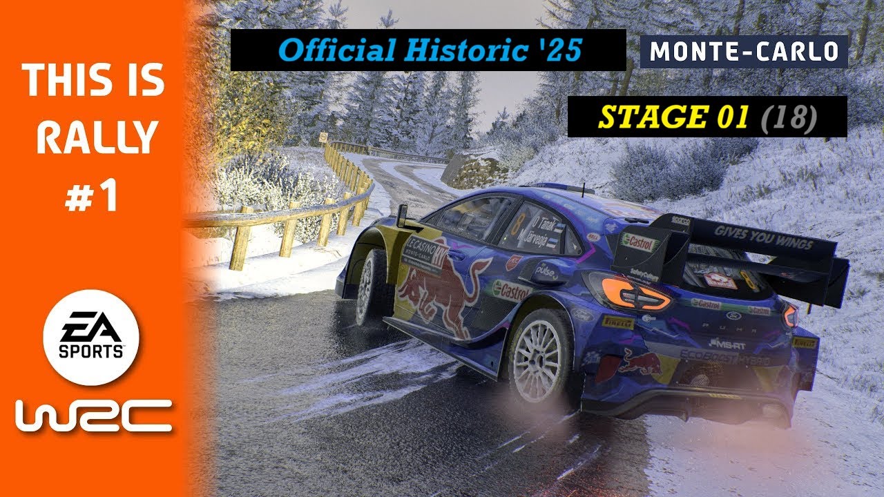 🏆 Official Historic '25🔸️Event 13🔸️Monte Carlo  ▶️🏁 Stage 01 ✅Setup ✴️HDR 21:9