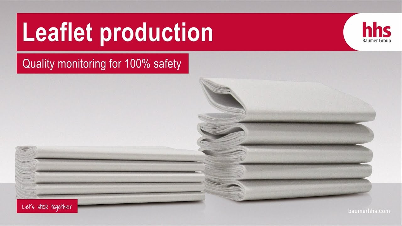 Print finishing - Leaflet Production (EN)