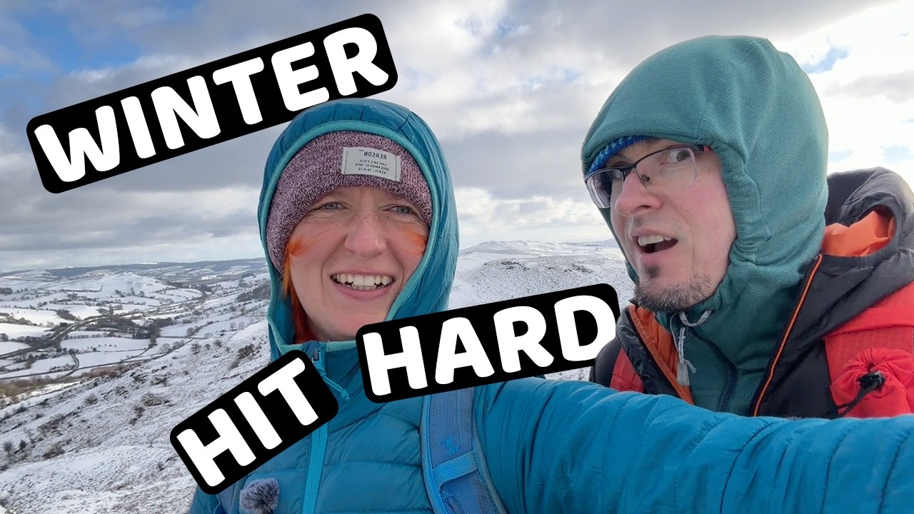 Snow, Wind & Old Mines | A Winter Walk Near Bryn Alyn