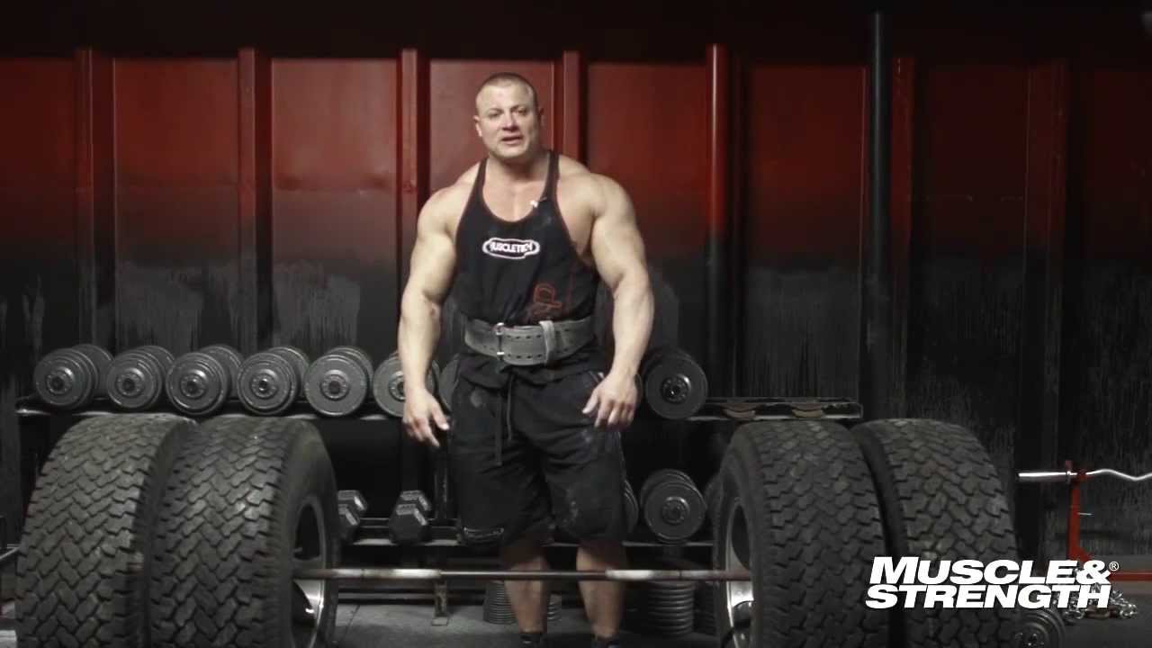 Matt Kroc,  Feats Of Strength Tire Deadlift - Muscle & Strength