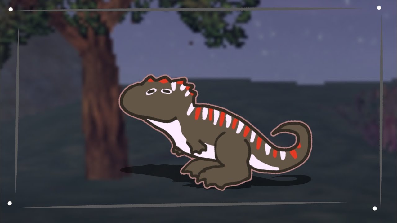 the cursed isle growing 0-100% as allosaurus 