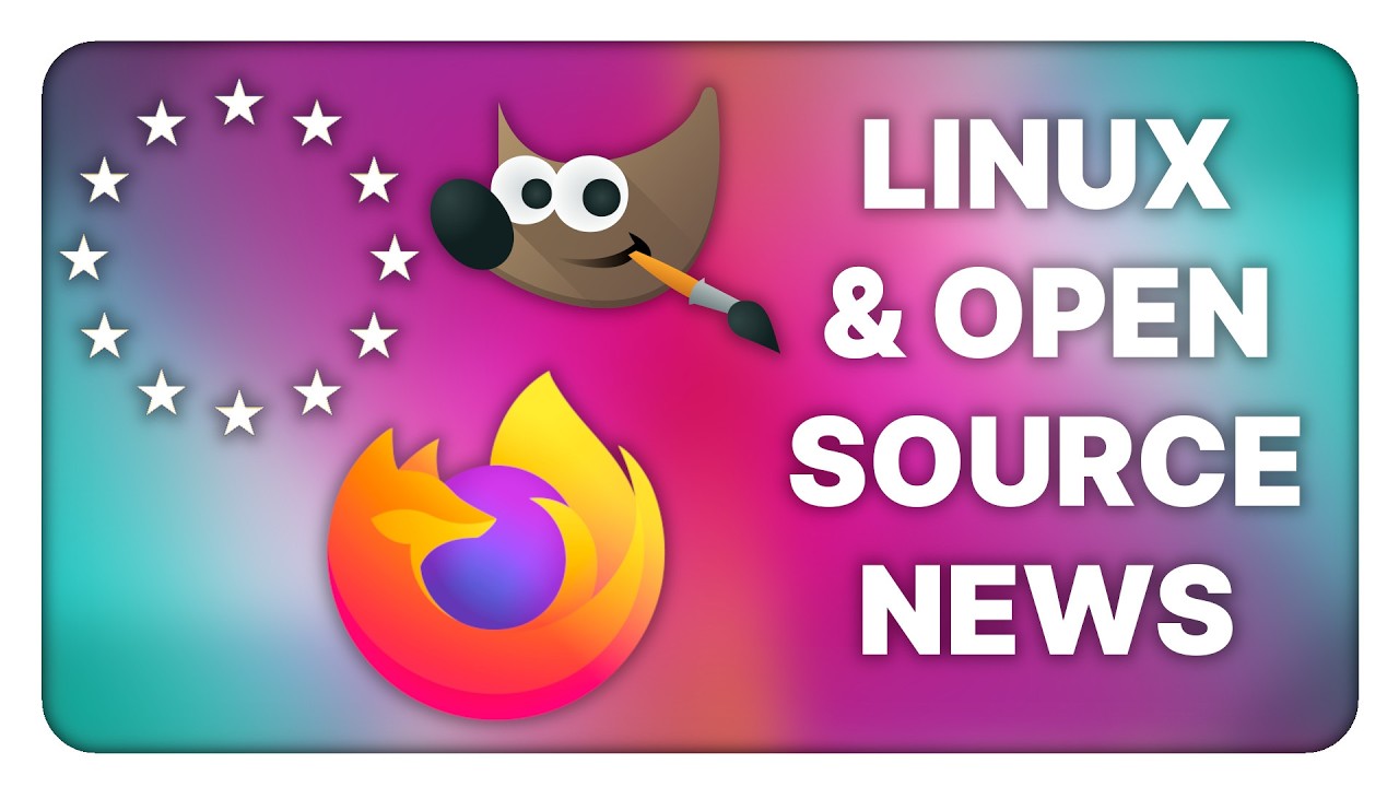 EU push for open source, GIMP3 is out, Firefox gets webapps back: Linux & Open Source News