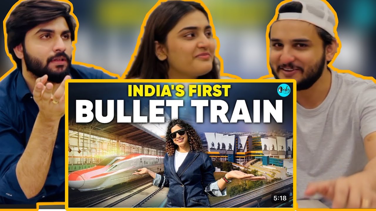 Bullet Train & Sabarmati Multimodal Hub-The Future of Travel in India 🇮🇳  | Pakistan 🇵🇰 Reaction !
