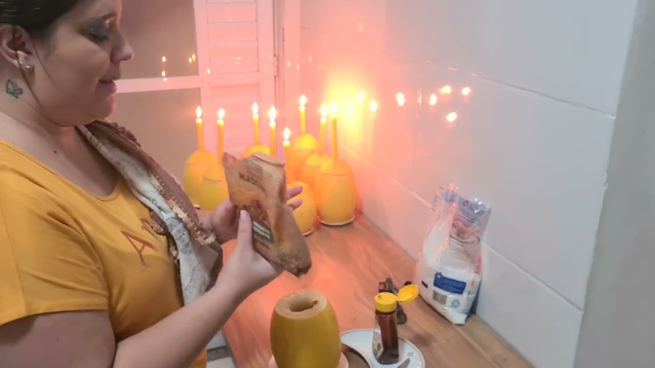 Amarração ou Adoçamento com Melão na linha de Oxum