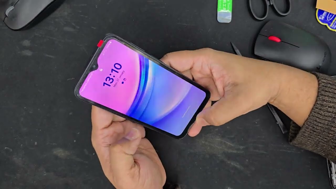 Fixing a Bent Body and Cracked Screen on Samsung Galaxy A15 5G