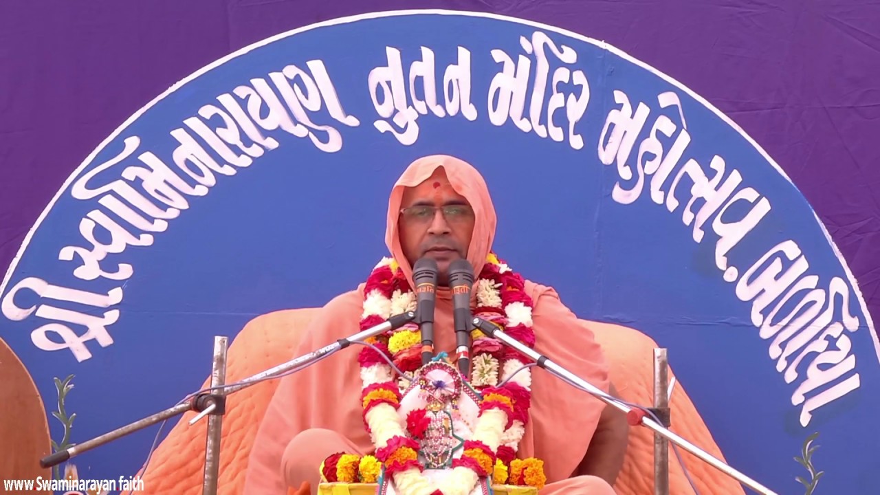 Baladia Gents Temple Murti Pratishta - Shreemad Satsangi Jeevan - Day 6 Morning