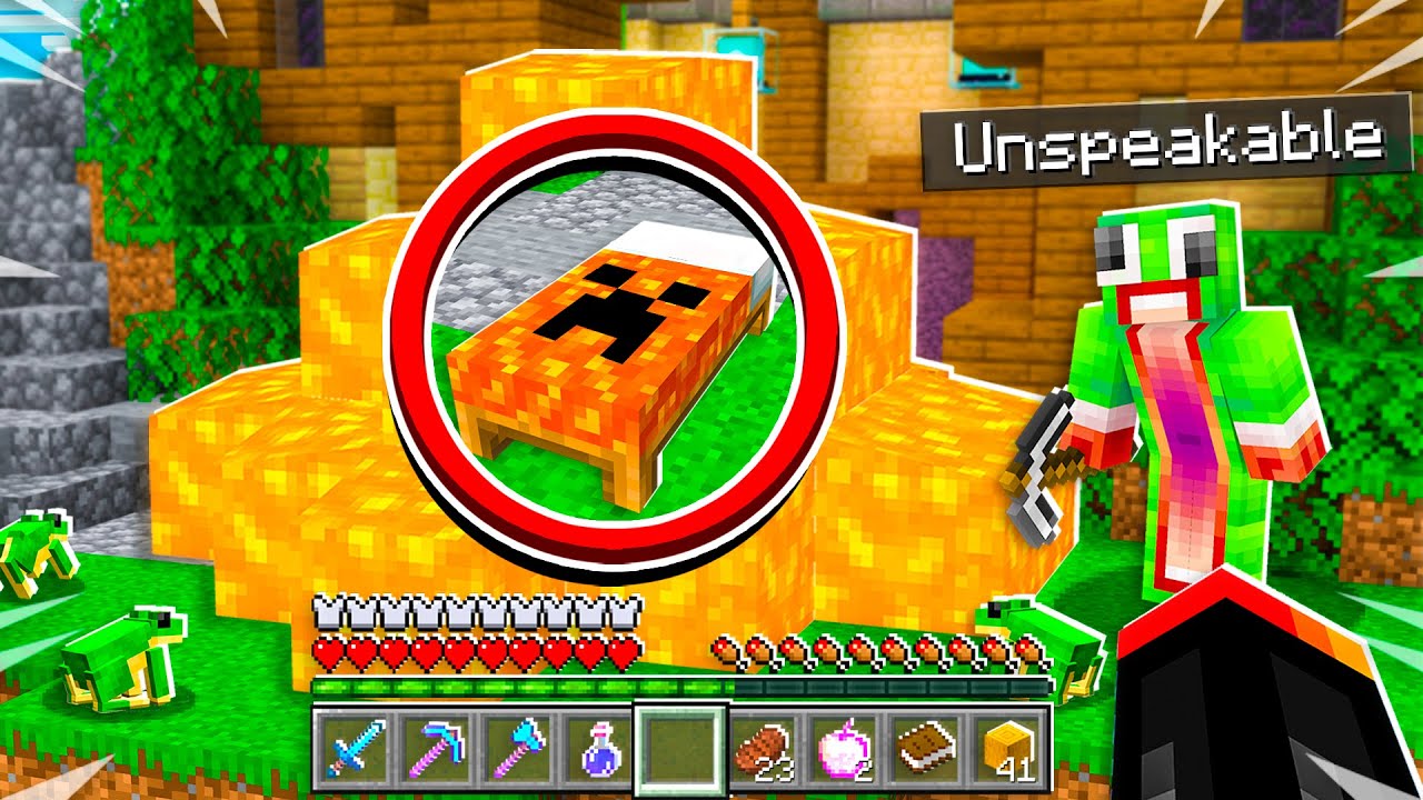I TROLLED Unspeakable in 1v1 Bedwars! - Minecraft Challenge