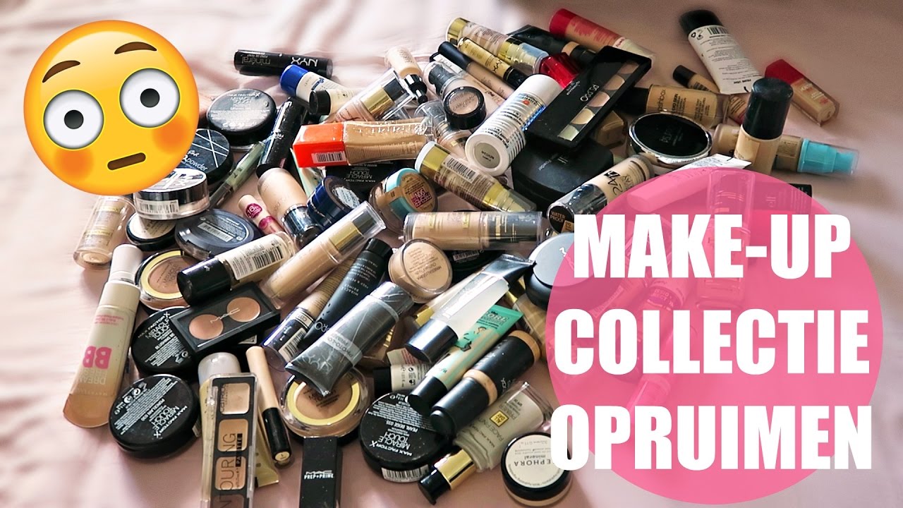 Make-up stash opruimen || FOUNDATION, POEDER, CONCEALER, PRIMER