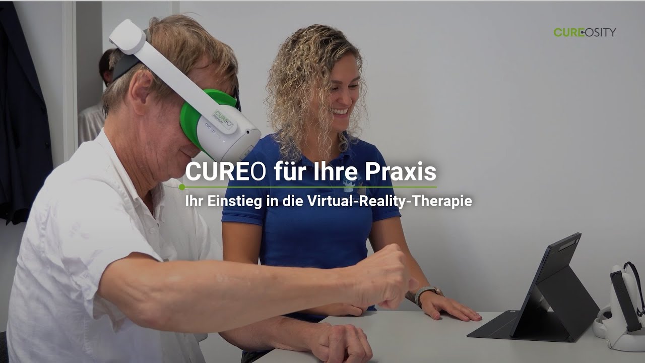 How CUREO (VR Therapy) is successfully integrated into occupational therapy (Praxis Wiesbaden)