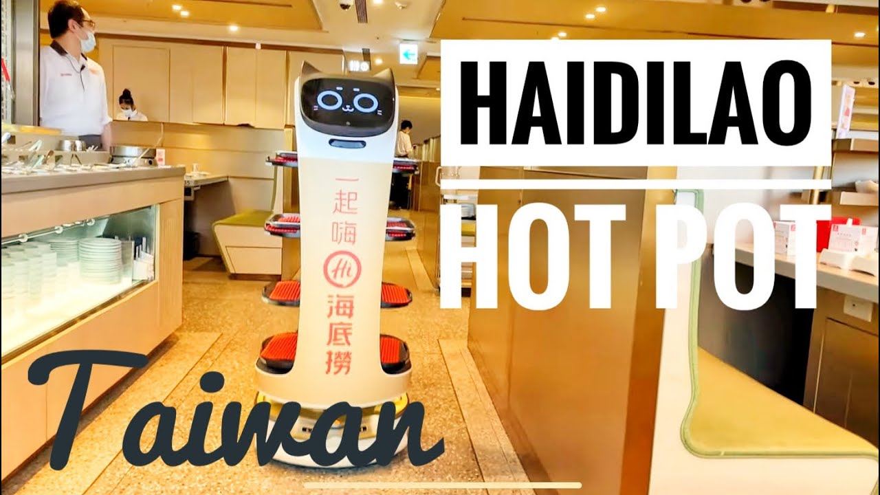 Trying HaiDiLao Hot Pot in Taiwan 中華風しゃぶしゃぶ