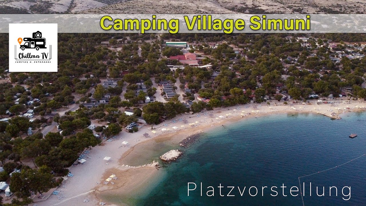 Kroatien - Camping Village Simuni - Platzvorstellung - Urlaub mit dem Wohnmobil / Reisemobil Teil 4