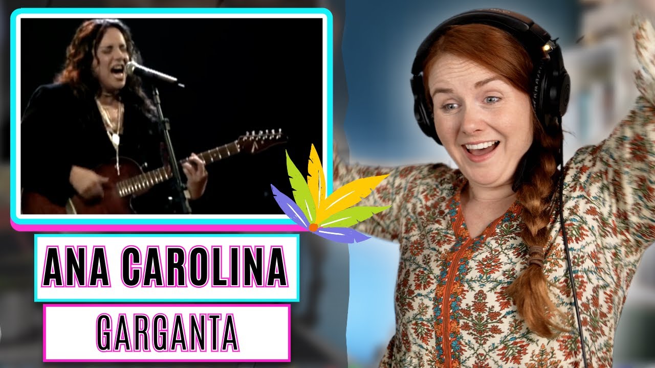 Вокальный коуч реагирует на Ана Каролину – Garganta (живое выступление)