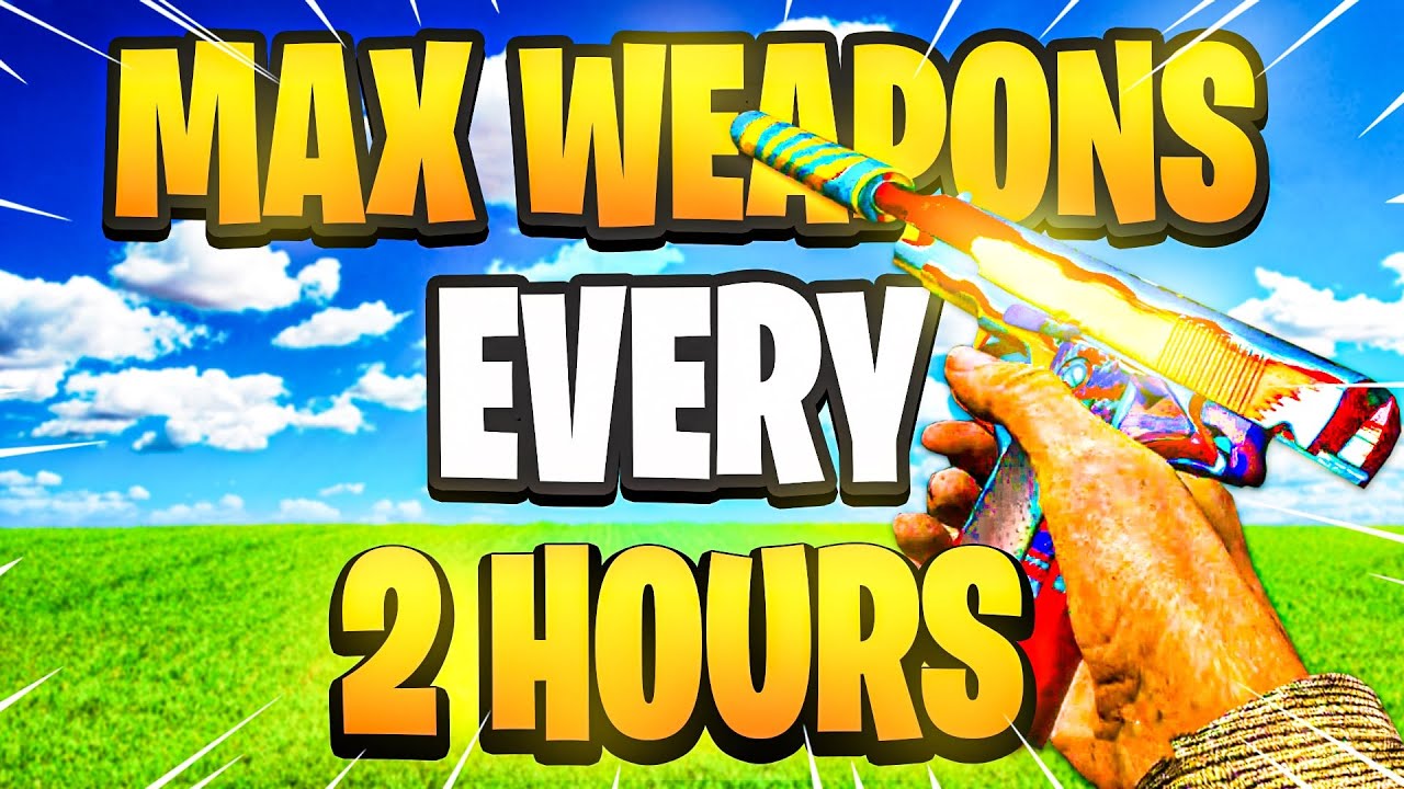 HOW TO MAX A WEAPON in 2 HOURS! | Best Vanguard Weapon Level XP Guide!
