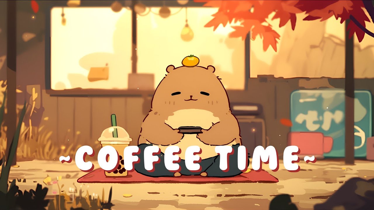 [Long Session] Capybara Lofi Zone - Study & Chill Music Mix ~ Peaceful Flow ~ 🎵