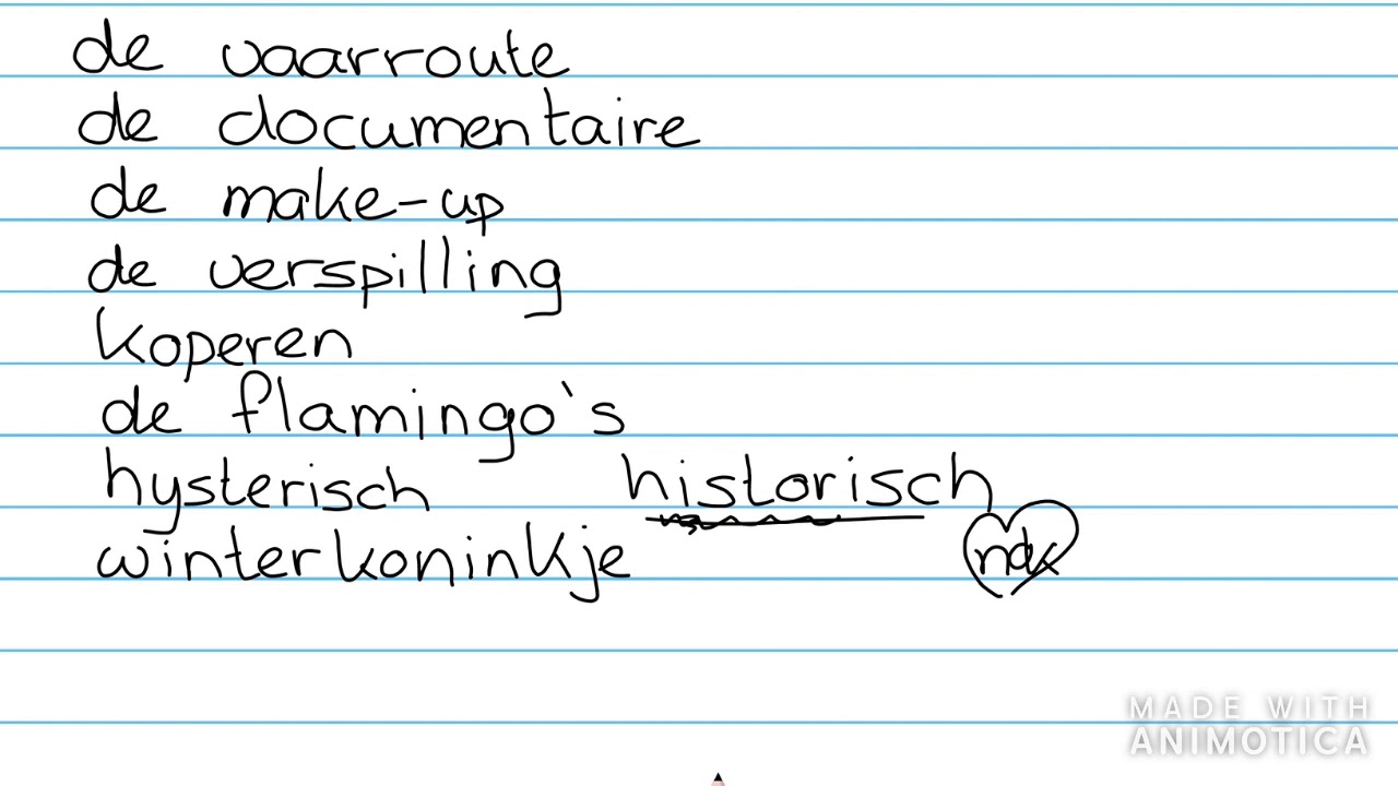Spelling Dictee groep 7