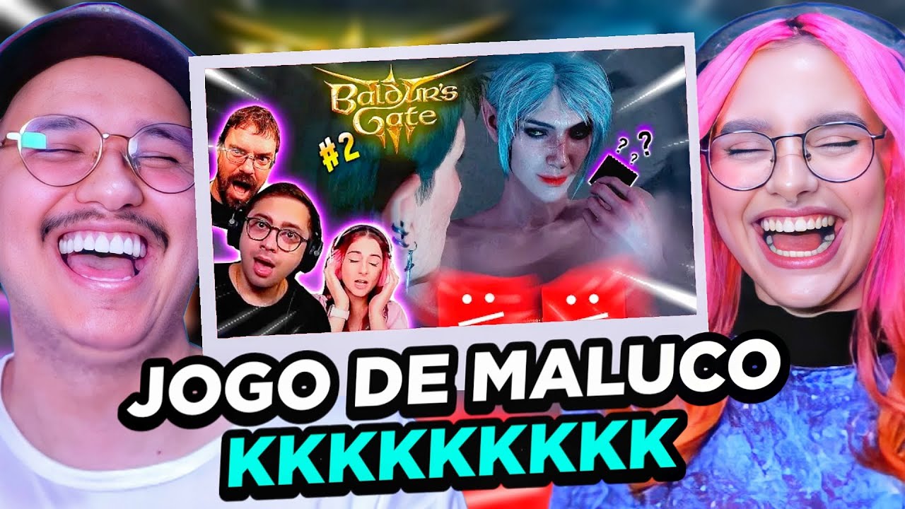QUE JOGO É ESSE? KKKKK “MELHORES MOMENTOS BALDUR'S GATE 3 #2”