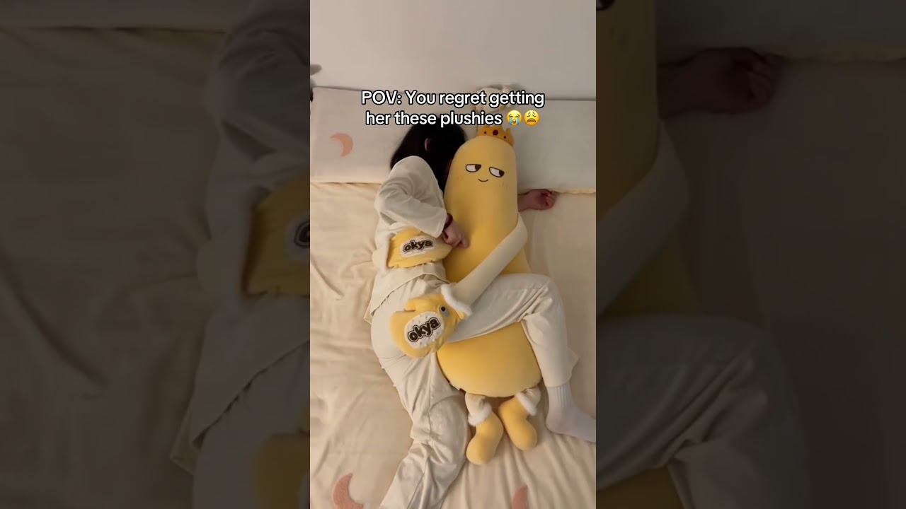 Comment &ldquo;anxiety&rdquo; and i&rsquo;ll send it over 🫶🏼🫂 #anxietyrelief #plush #sleeping #patting