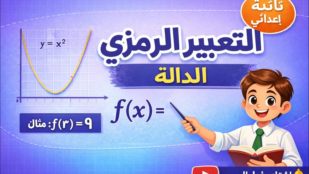 شرح درس التعبير الرمزي عن الدالة | جبر تانية إعدادي الترم الثاني | يعني إيه f(x)