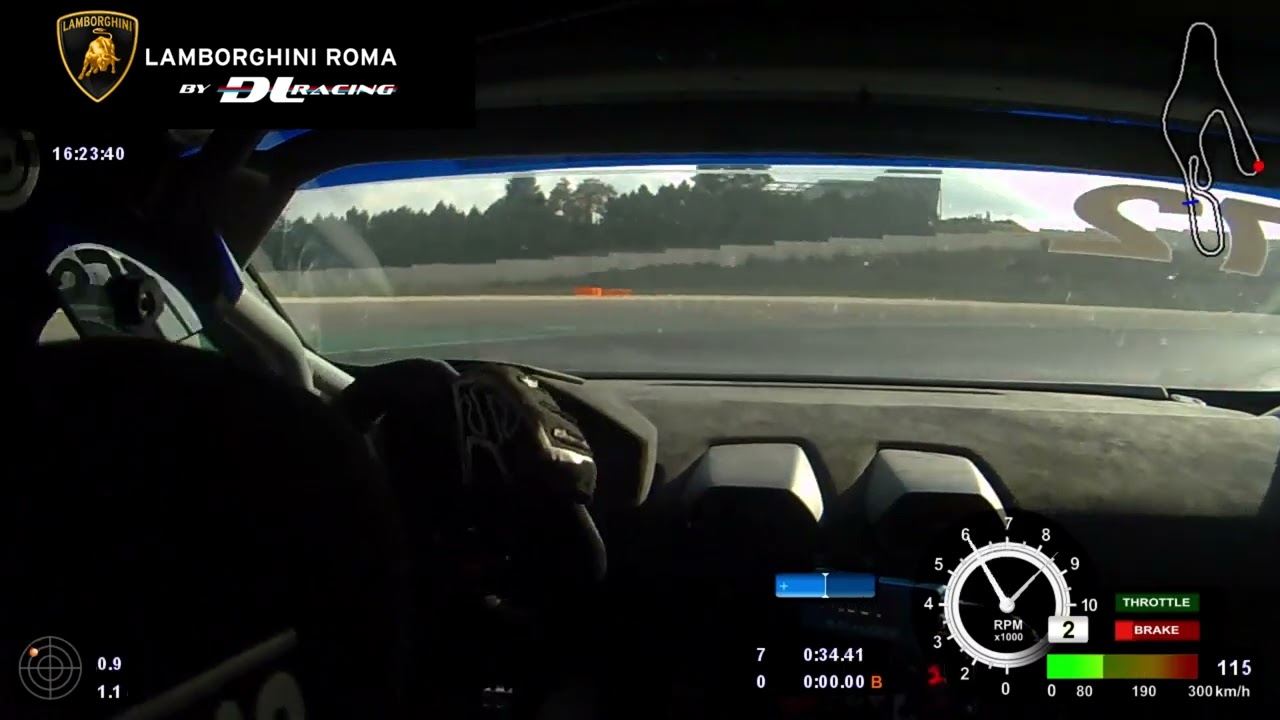 Riccardo Ianniello Onboard Best Lap Time | Vallelunga | 1:34:90 (Lamborghini Huracan ST Evo2)