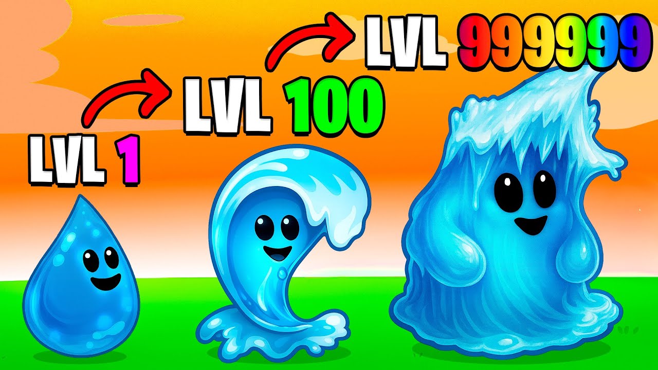 EVOLVES THE WATER ELEMENT UNTIL IT BECOMES A SUPER ELEMENT-DESTROYING TSUNAMI!