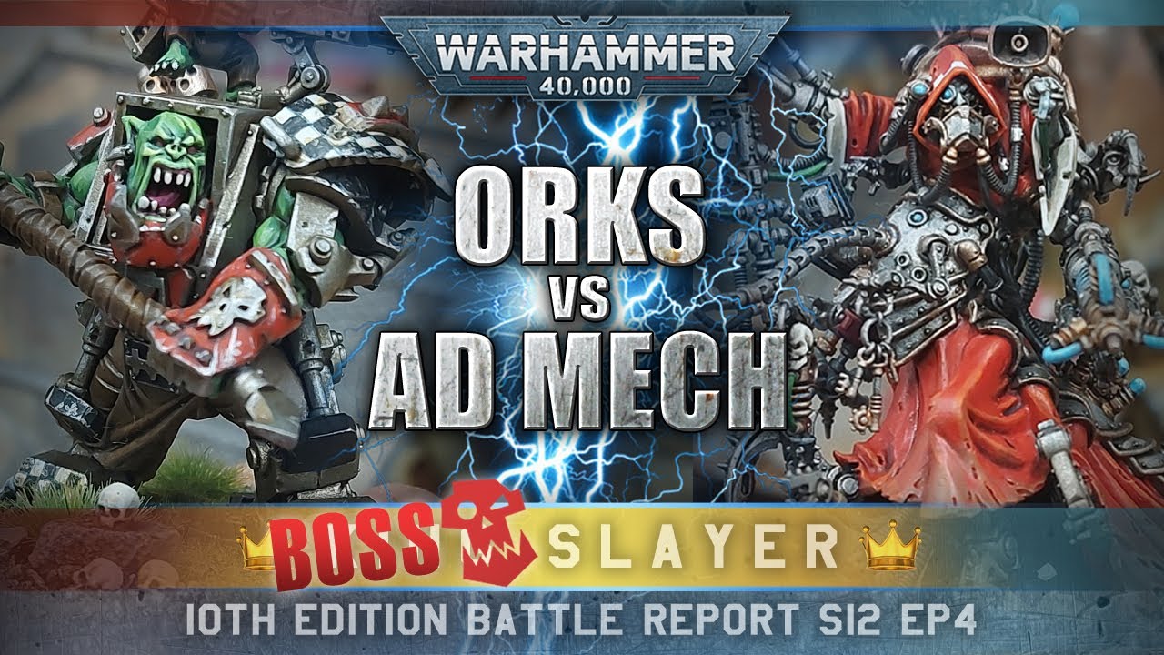 Adeptus Mechanicus vs Orks Warhammer 40K 10th Edition Battle Report 2000pts