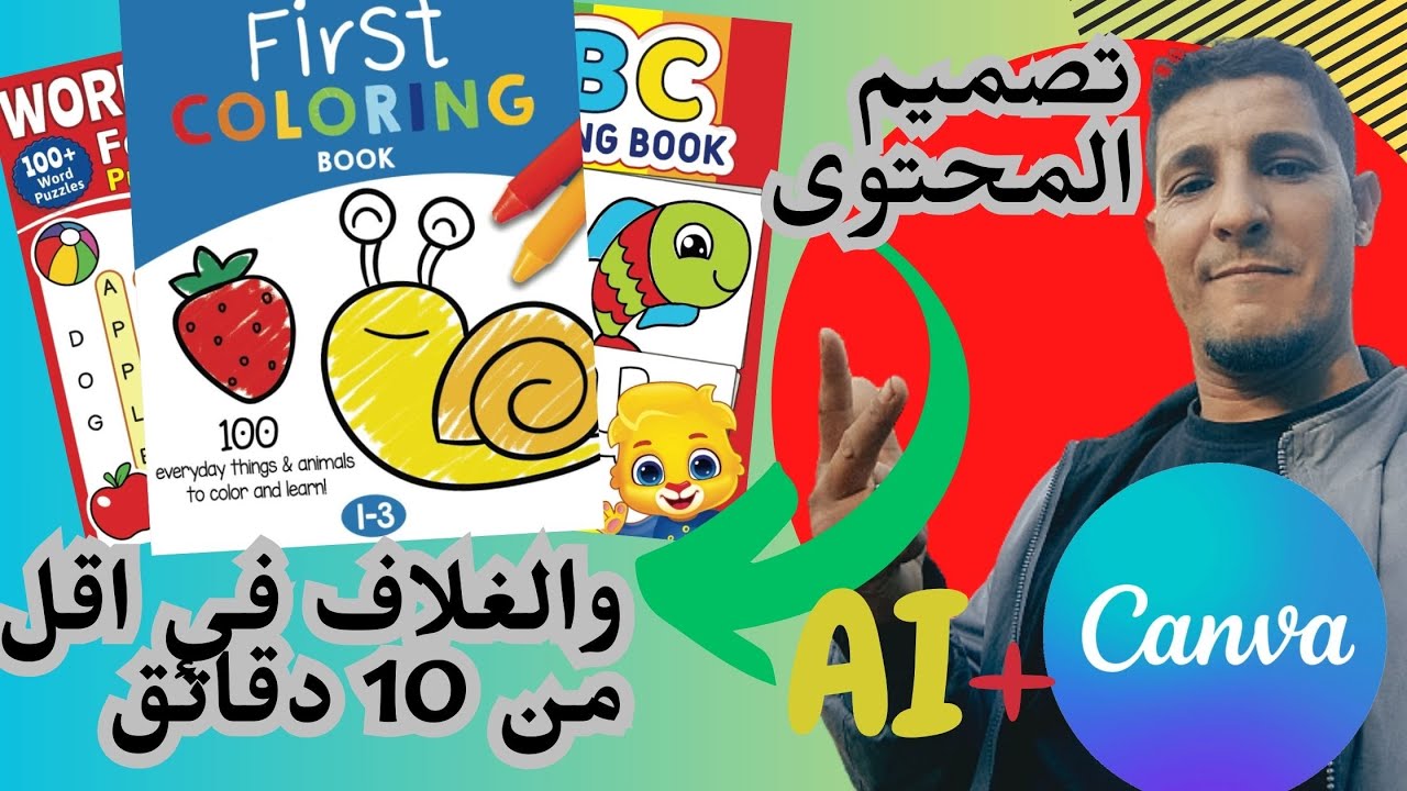 أسهل طريقة لتصميم غلاف ومحتوى كتابك Amazon KDP باستخدام كانفا - دليل خطوة بخطوة!🎁