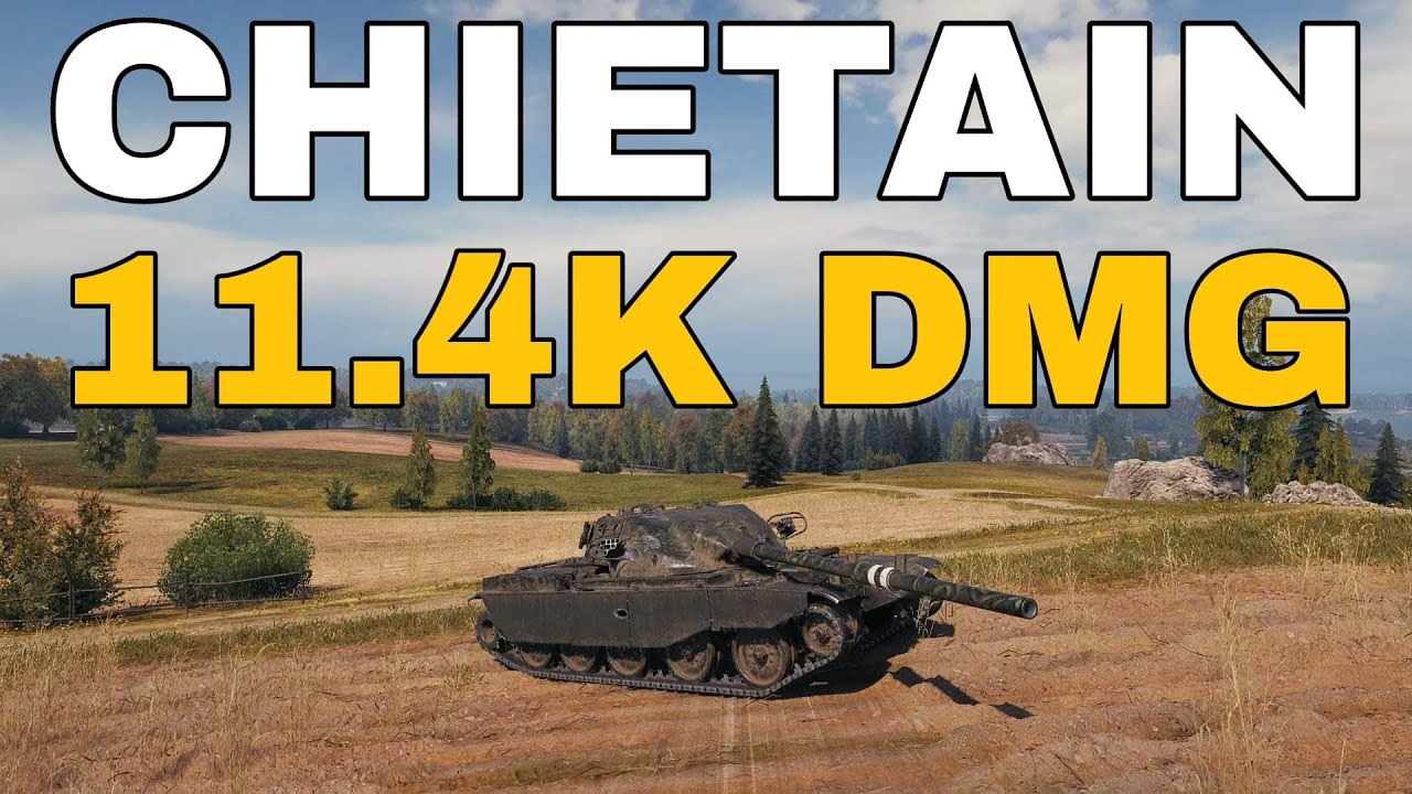 WoT Replay T95/FV4201 Chieftain - 11,4K Dmg 7 Kills