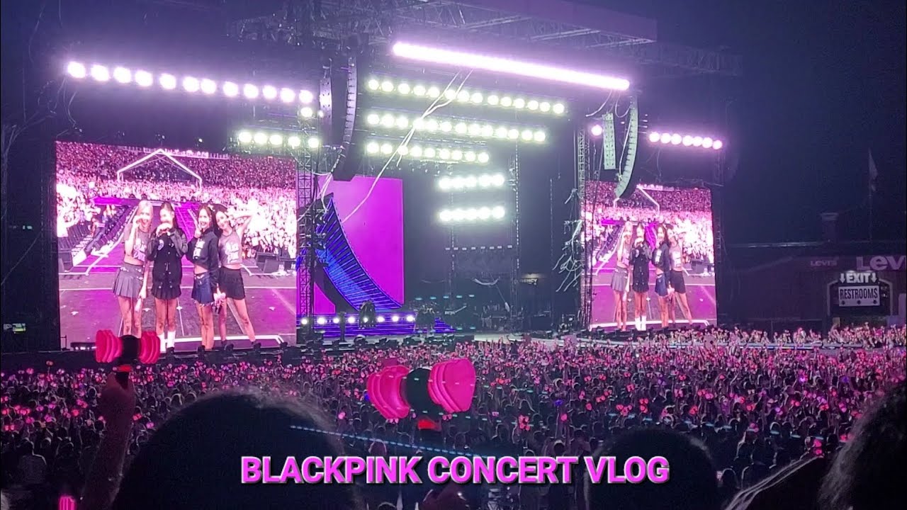 Blackpink Born Pink Encore World Tour San Francisco (concert vlog)