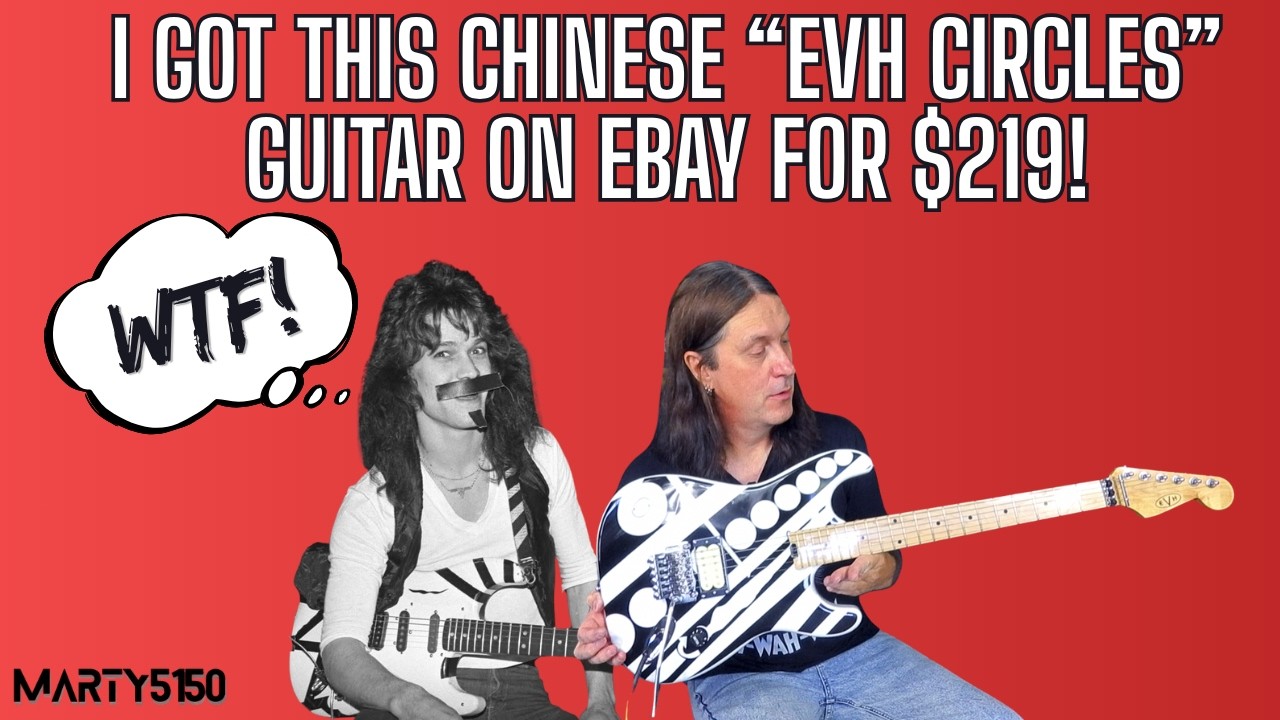 Я купил китайскую гитару &laquo;EVH Circles&raquo; на eBay за 219 долларов!