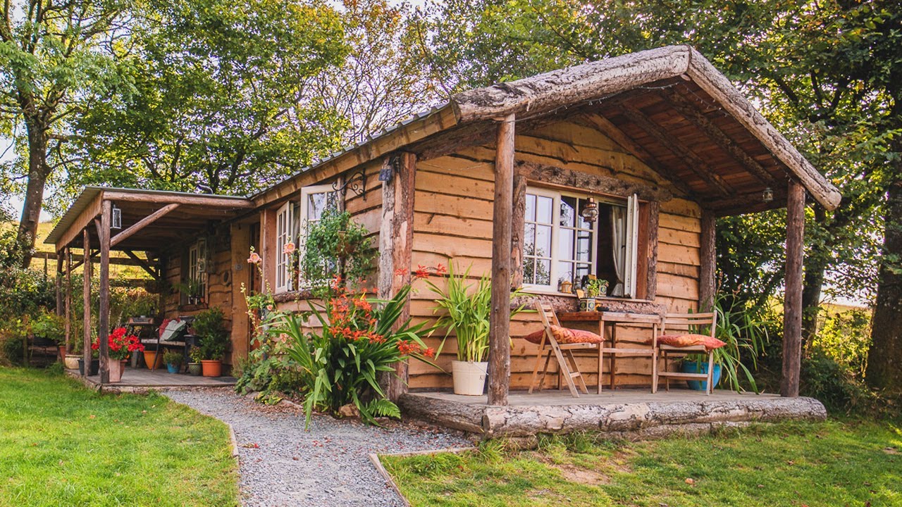 Rustic Beautiful The Farm Cottage Houses For Simple Life | Living Design Tiny House