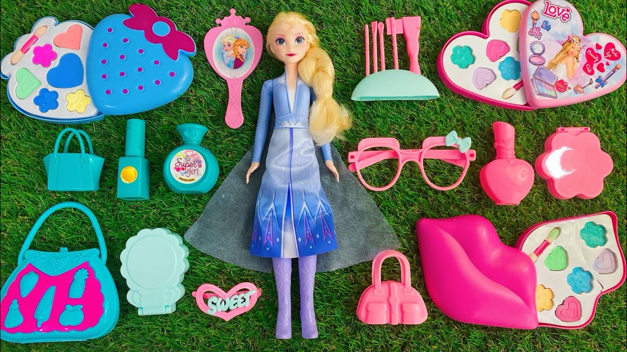 Unboxing Mattel Disney Princess Playset | Frozen Elsa, Anna, Belle, Ariel, Cinderella Dolls | ASMR 