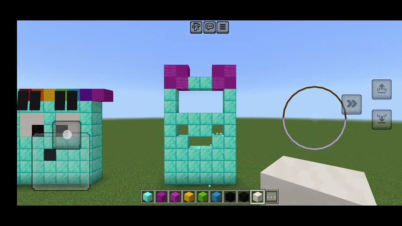 Construyendo Los Craftsman 4 Numberblocks Del 55 Al 60 Owie Please Shout The Vídeo Foto