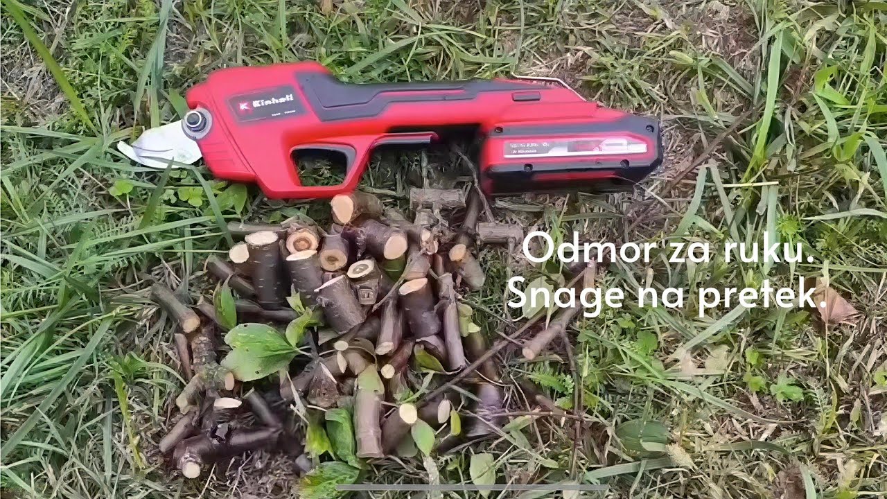 Einhell GE-LS 18 Li & 4ah + akku #einhell baterijske makaze za orezivanje 