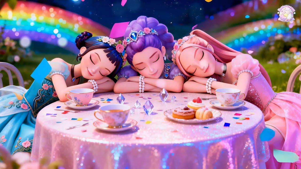 Relaxing Piano Music for Sleep with Huntrix from Kpop Demon Hunters 💤 Release Melatonin