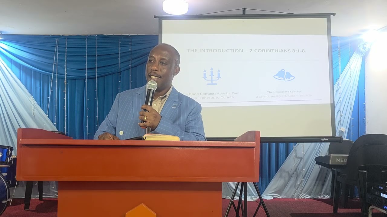 The Secret of Christian Giving | 2 Corinthians 8:1-8 | Ps Patrick Nemabubuni 