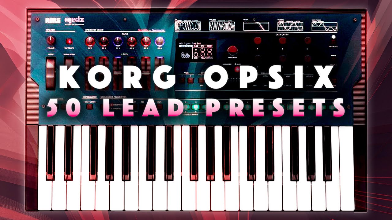 Korg Opsix: Lead/Solo presets. Vintage & Modern. Sound Demo