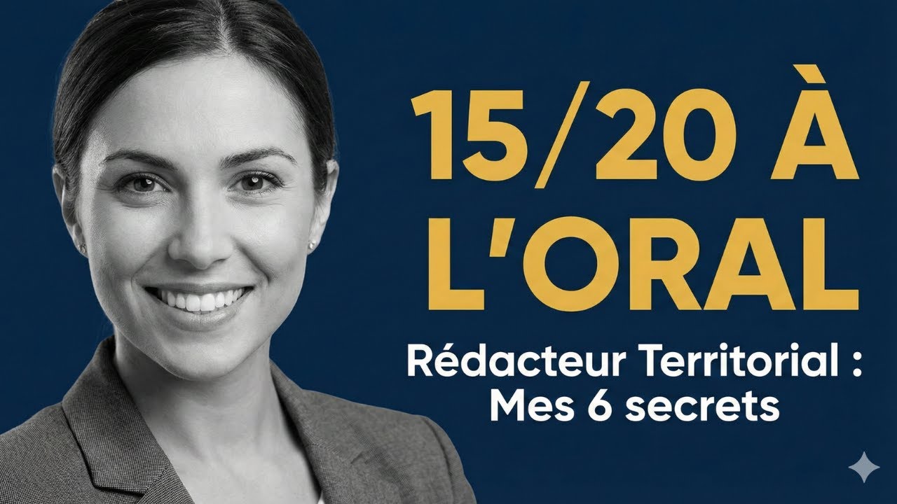 Réussir l'oral de Rédacteur Territorial : Objectif 15/20