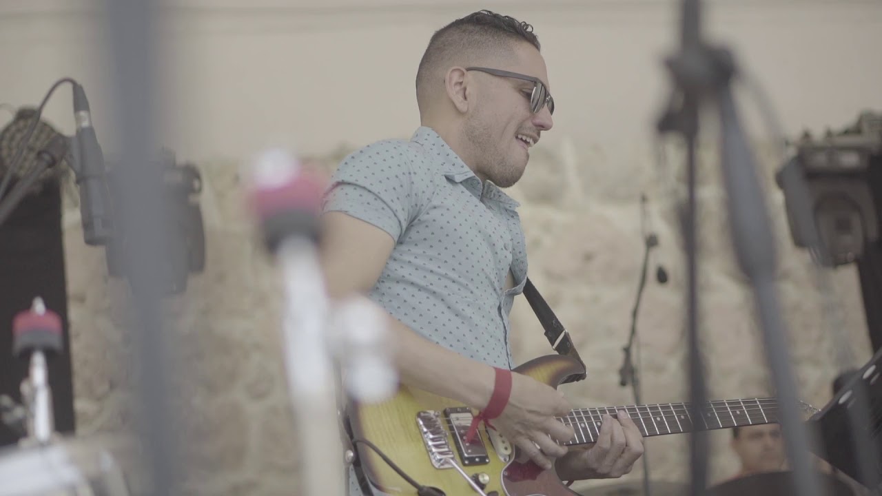 Ensayo de Nelson Rangell y el Ensamble del Jazztival