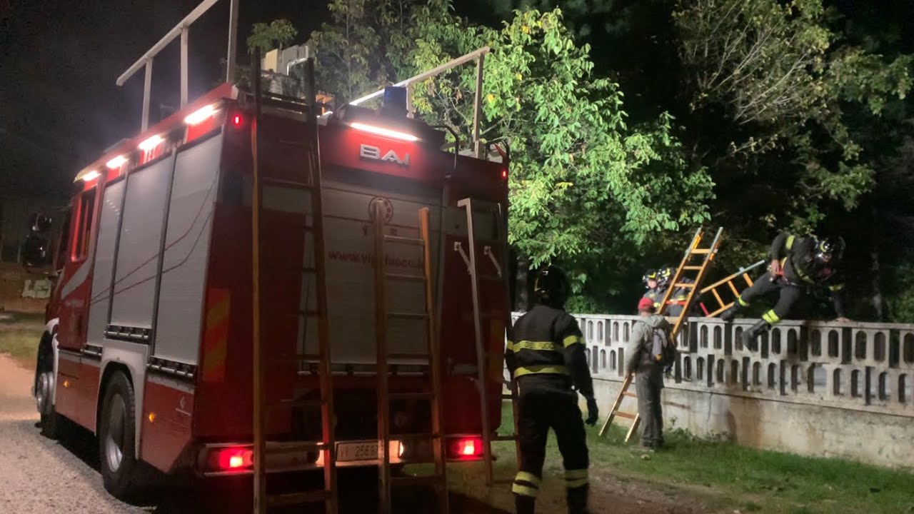 [VVF VOGHERA] Intervento per danni d’acqua + passaggio in emergenza