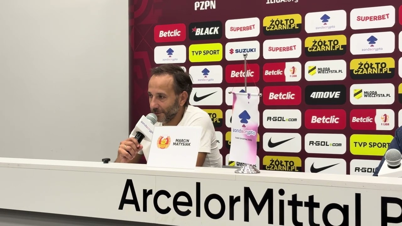 MARCIN MATYSIAK: NIE JESTEŚMY ROMANTYKAMI FUTBOLU #ZNICZPRUSZK&Oacute;W #MARCINMATYSIAK #PIŁKANOŻNA