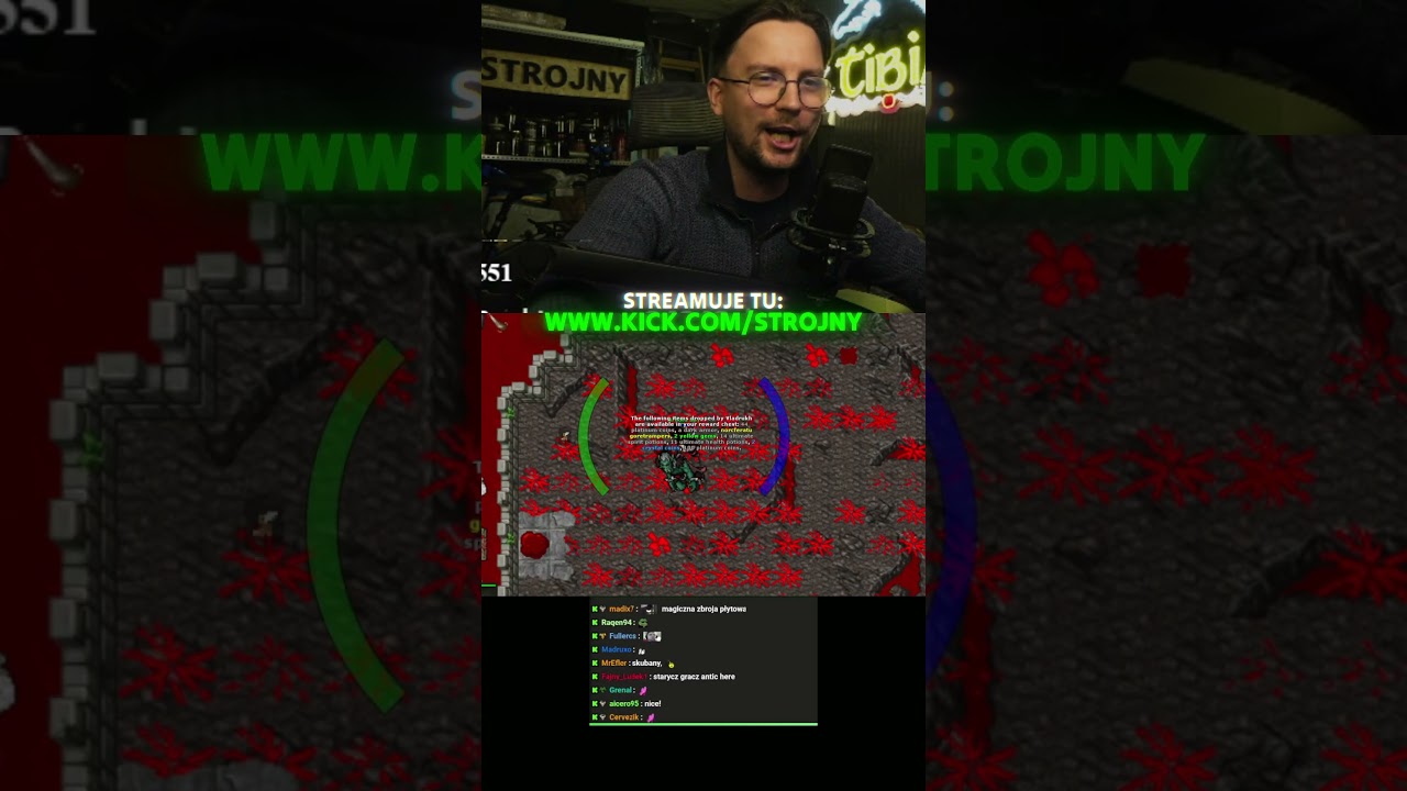 47kk ZA ITEM Z BOSSA - NAJLEPSZY DROP NA SECURZE! #tibia