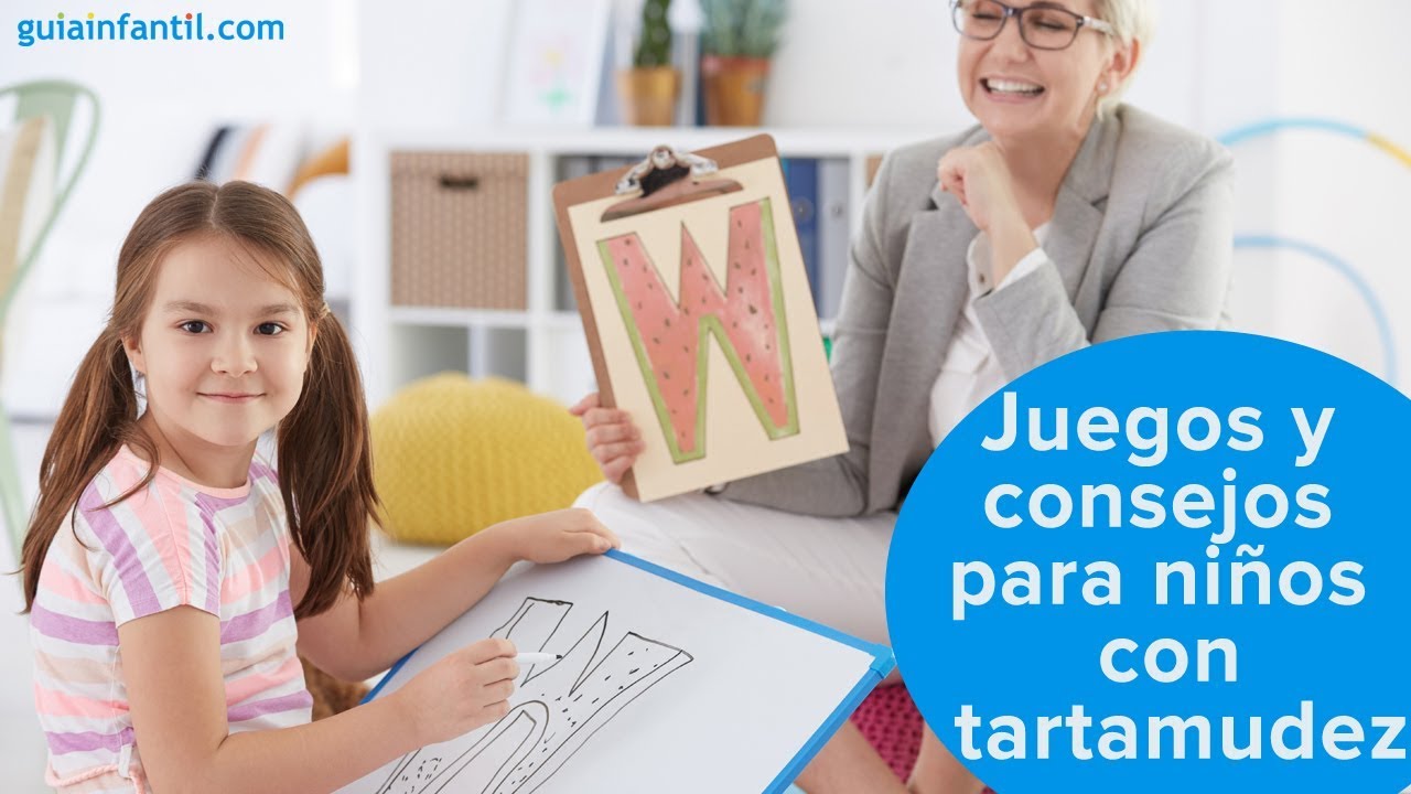 Juegos y consejos para niños con tartamudez