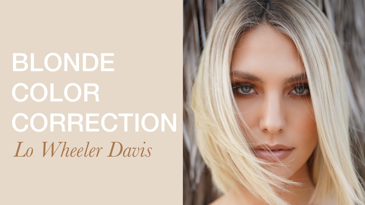 Blonde Color Correction | Breaking Banding with Foil Technique With Kenra Color | Lo Wheeler Davis